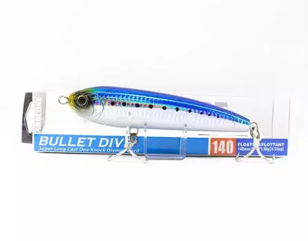 Плавающая приманка Yo Zuri Duel Hardcore Bullet Dive 140 мм F1222-HIW (8886)