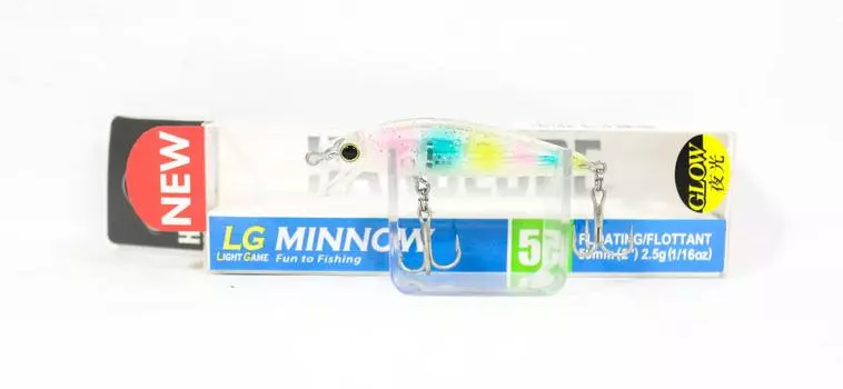 Плавающая приманка Yo Zuri Duel Hardcore LG Minnow 50F F1198-LSCA (2212)
