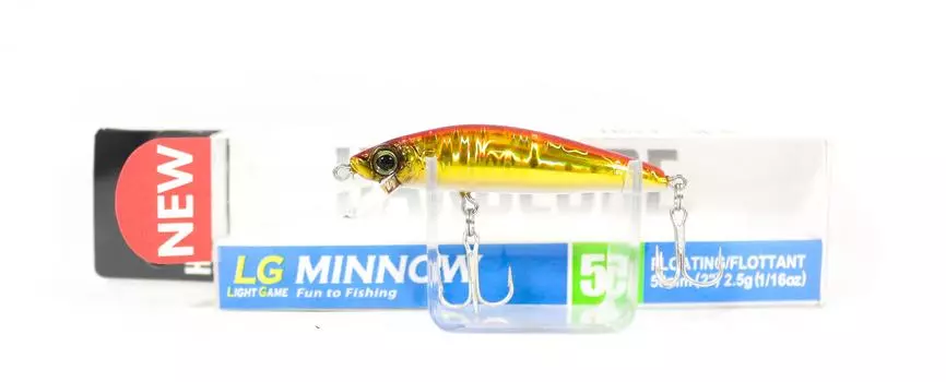 Плавающая приманка Yo Zuri Duel Hardcore LG Minnow 50F F1198-HGR (2151)