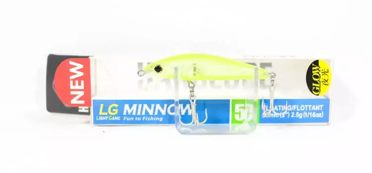 Плавающая приманка Yo Zuri Duel Hardcore LG Minnow 50F F1198-LSCL (2236)