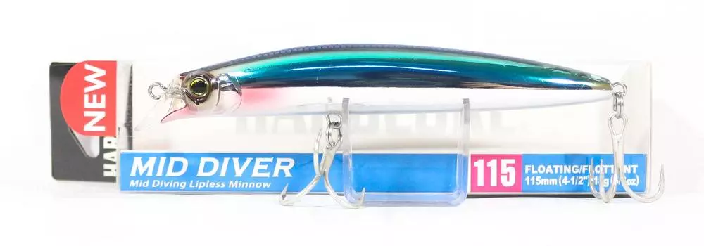 Плавающая приманка Yo Zuri Duel Hardcore Mid Diver 115 F1192-HKN (5924)