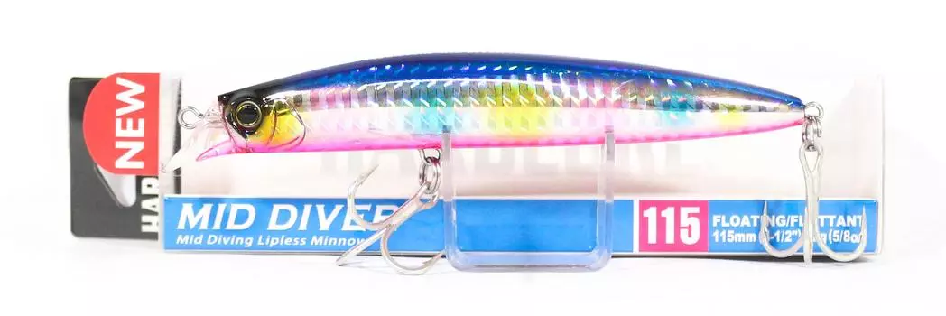 Плавающая приманка Yo Zuri Duel Hardcore Mid Diver 115 F1192-HBPC (5818)