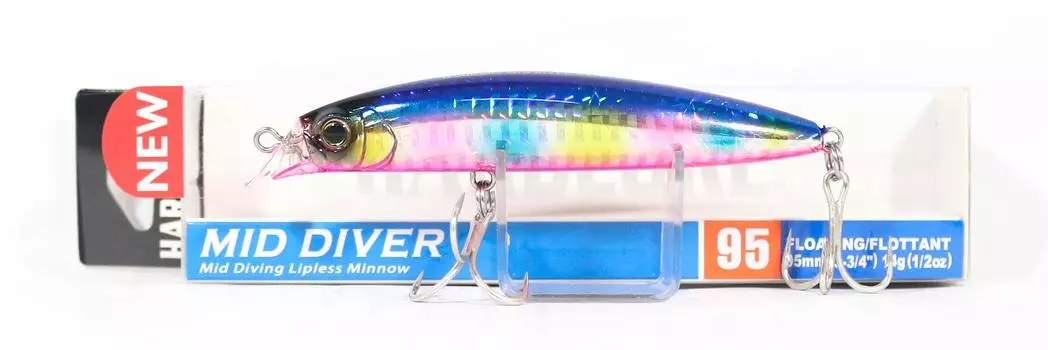 Плавающая приманка Yo Zuri Duel Hardcore Mid Diver 95 F1191-HBPC (5696)