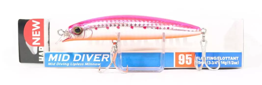 Плавающая приманка Yo Zuri Duel Hardcore Mid Diver 95 F1191-HPI (5757)