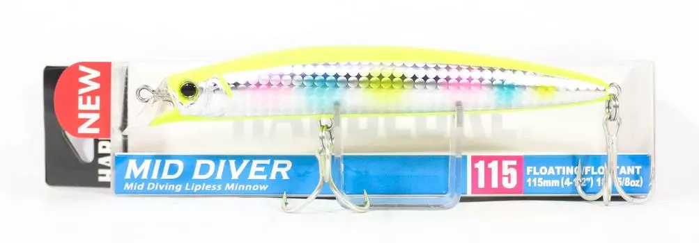 Плавающая приманка Yo Zuri Duel Hardcore Mid Diver 115 F1192-HCCA (5917)