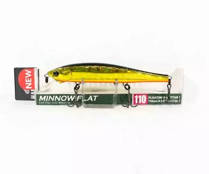 Плавающая приманка Yo Zuri Duel Hardcore Minnow Flat 110F R1361-HGSN (4032)
