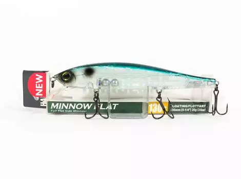 Плавающая приманка Yo Zuri Duel Hardcore Minnow Flat 130F R1380-GSSH (6937)