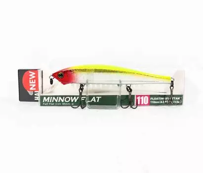 Плавающая приманка Yo Zuri Duel Hardcore Minnow Flat 110F R1361-HCR (4025)