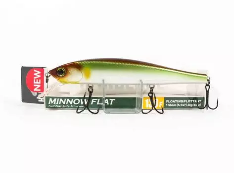 Плавающая приманка Yo Zuri Duel Hardcore Minnow Flat 130F R1380-MGSA (7002)