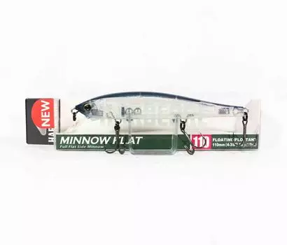 Плавающая приманка Yo Zuri Duel Hardcore Minnow Flat 110F R1361-GHPB (3974)