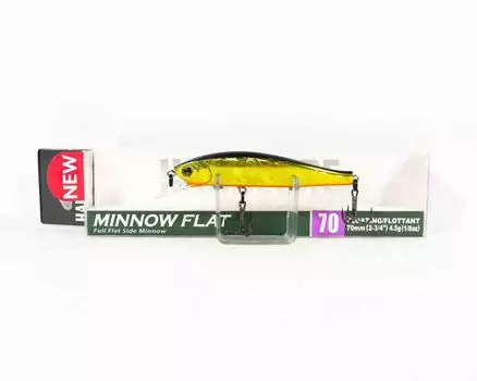 Плавающая приманка Yo Zuri Duel Hardcore Minnow Flat 70F R1357-HGSN (3639)