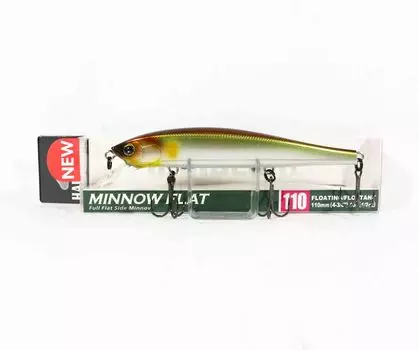 Плавающая приманка Yo Zuri Duel Hardcore Minnow Flat 110F R1361-MGSA (4056)
