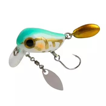 - Плавающие микро воблеры 3D Eyes Рыболовные приманки Minnow Hard Baits (зеленый)