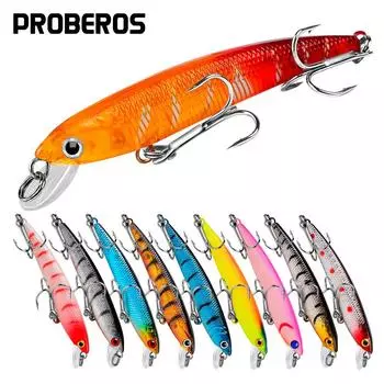 Плавающие пластиковые приманки 4,6 г. Пластиковые твердые приманки. Приманки 7,5 см. Ложные приманки.