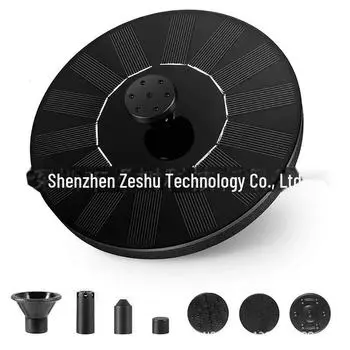 Плавающий фонтан Temeixi Solar Mini Garden Waterscape 16 cm diameter