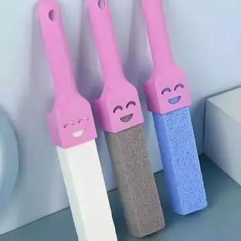 Плавающий каменный туалетный ершик многофункциональный бытовой чистящий стержень мощный и без слепых зон щетка для ванных комнат 2025 фиолетовый