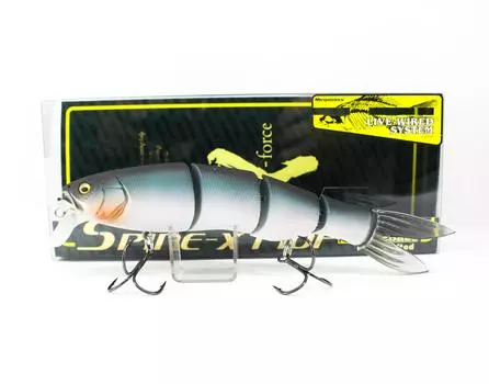 Плавающий коврик для приманки Megabass Spine-X 190F, синий блестящий (3397)