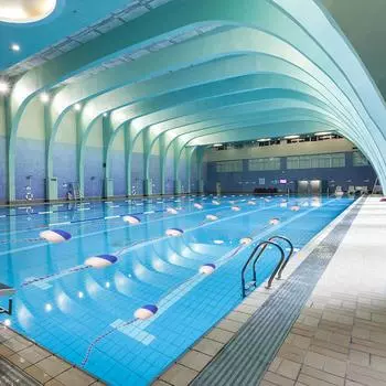 Плавающий круг для бассейна 5,5 м с 11 поплавками и 2 крючками, разделительная линия для бассейна для соревнований по плаванию