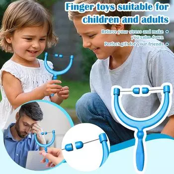 Плавающий магнитный подшипник, игра на ловкость, забавная игрушка, игра на улучшение фокусировки One Size синий