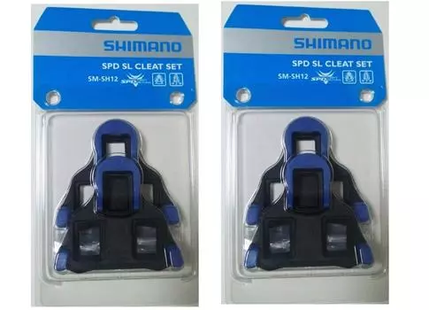Плавающий набор шипов Shimano, 2 шт. SM-SH12 (1° Режим) СМ-Ш12