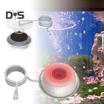 Плавающий нагреватель для пруда из литого алюминия с термостатическим управлением, противообледенитель для садовых прудов и рыбных растений синий