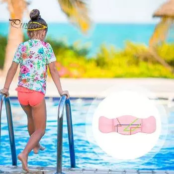 Плавающий пояс для плавания, аквааэробика, пояс для плавания, плавучий пояс, оборудование для обучения плаванию, плавающее средство для начинающих чёрный