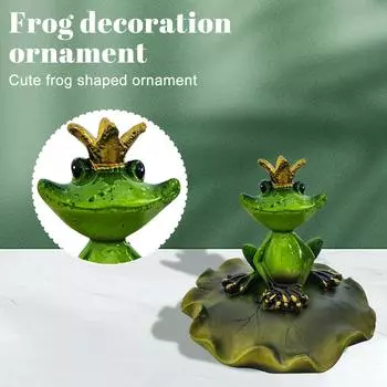 Плавающий пруд, милая статуя, плавающее украшение для пруда на открытом воздухе в саду, миниатюрная статуя из смолы, водонепроницаемая статуя для патио, двора One Size