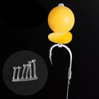 Плавающий шарик-приманка желтый 1 бутылка силиконовая бутылка