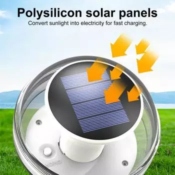 Плавающий светильник на солнечной энергии, IP65, водонепроницаемый, 3 режима, открытый бассейн, пруд, ночник, украшение для садовой вечеринки чистый