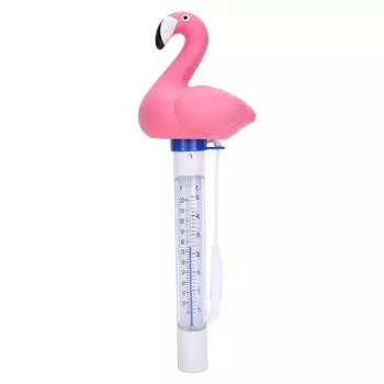 Плавающий термометр для воды в бассейне в форме мультяшного животного, измеритель температуры в бассейне со шнурком