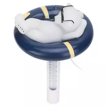 Плавающий термометр в виде мультяшного медведя, измеритель температуры воды для бассейнов, джакузи, рыб