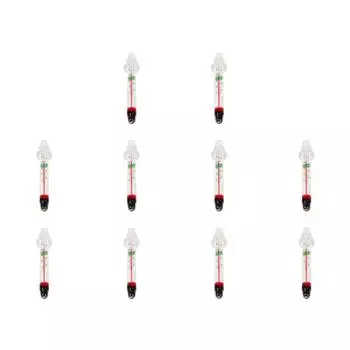 Плавающий вертикальный термометр для аквариума, стеклянный измеритель температуры *AU