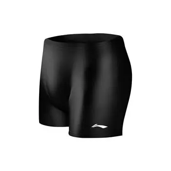 Плавки-боксеры Li Ning Quick-Dry, мужские плавки, черные LXKR666-1 L