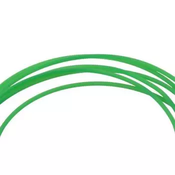 Плавкий шнур PU сплошной круглый ремень 1 метр шероховатая поверхность полиуретановый приводной ремень 2/15 мм зеленый приводной круглый ремень Diameter 2mm