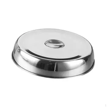 Плавящаяся крышка-купол для полива, пароварка, кухонная крышка с плоской крышкой, профессиональная варка на пару 18CM