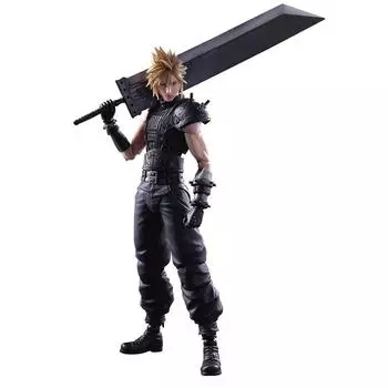 PLAY ARTS Kai FINAL FANTASY VII REMAKE №1 Клауд Страйф подвижная окрашенная фигурка из ПВХ