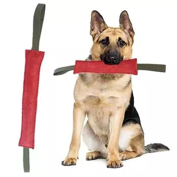 Play Bite Tug Toy Chew Stick Pet Supplies Chew Training Toy Dog Throw Toys Dog Training Bite Stick 6.7CMx20CM