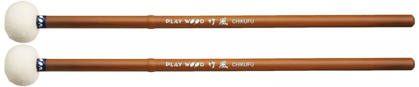 PLAY WOOD Литавровая колотушка TCF W Деревянный сердечник Средний (MH-W Жесткий)