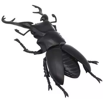 Playable Creature Figure Series Insect Forest Mystery of Mysterious Sound Waves Giraffa Sawtooth Stag Gacha Gacha Capsule Toy [2. Beetle] (Single