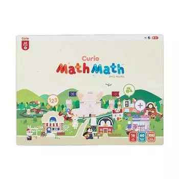 Playcurio MathMath, математический инструмент для обучения детей через игру, популярная корейская игра