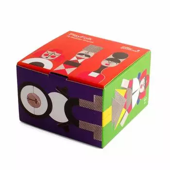 PlayFolk Miller Goodman Building Blocks Деревянные блоки Развивающие игрушки