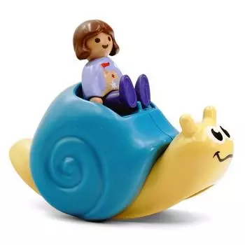 Playmobil 1.2.3 Качающаяся улитка Фигурка 71322, 1 шт., популярные игрушки в Корее