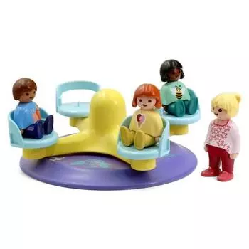 Playmobil 1.2.3 Карусель Фигурка 71324, популярные игрушки в Корее