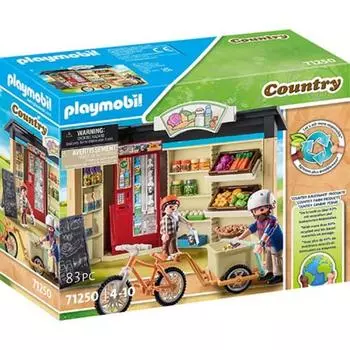 Playmobil 24 Hour Farm Shop 71250, популярные игрушки в Корее