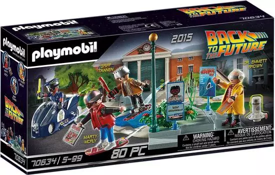 Playmobil 70634 to the Future Part летающая доска слежения playmobil Back 2