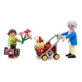 Playmobil Бабушка и детская игрушка 70194, 1 корейская игрушка