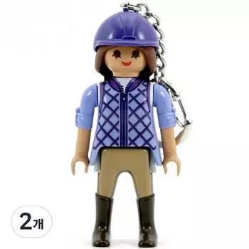 Playmobil брелок фигурка гонщик 70651, 2 шт., популярные игрушки в Корее