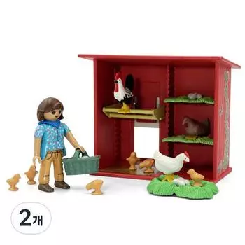 Playmobil Chicks and Hens 71308, 2 pieces, popular toys in Korea