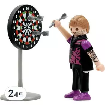 Playmobil dart player 71165, 2 sets, popular toys in Korea