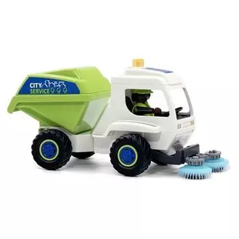 Playmobil дорожная уборочная машина 71432, популярные игрушки в Корее
